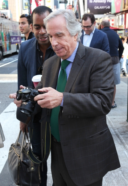 Photo Exclusive: Cheyenne Jackson, Henry Winkler and THE PERFORMERS Cast Takes Times Square! Image