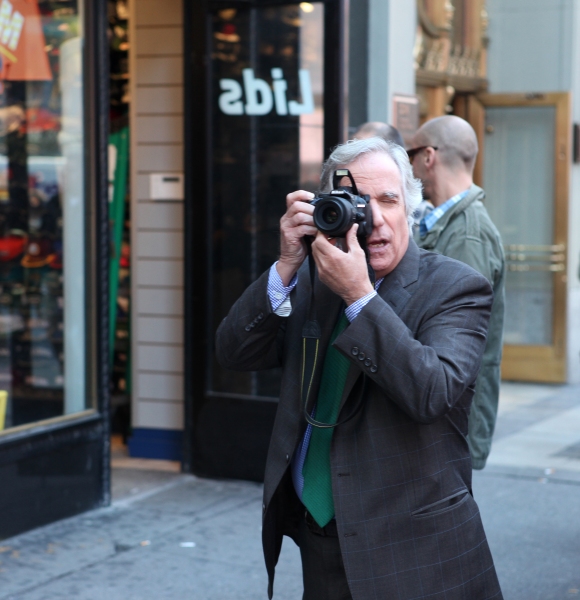 Photo Exclusive: Cheyenne Jackson, Henry Winkler and THE PERFORMERS Cast Takes Times Square! Image