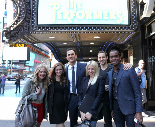 Photo Exclusive: Cheyenne Jackson, Henry Winkler and THE PERFORMERS Cast Takes Times Square! Image