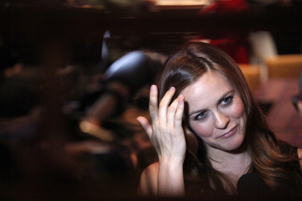 Photo Coverage: Alicia Silverstone, Cheyenne Jackson and Cast of THE PERFORMERS Meets the Press!  Image