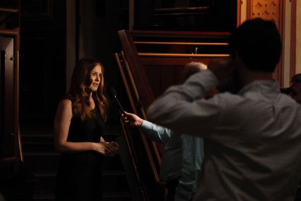 Photo Coverage: Alicia Silverstone, Cheyenne Jackson and Cast of THE PERFORMERS Meets the Press! Image