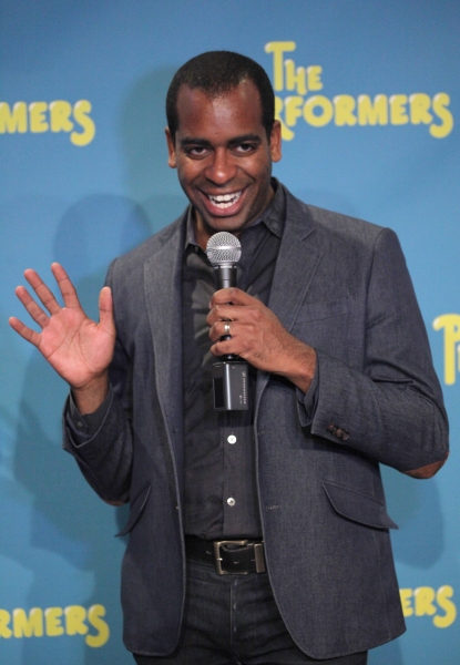 Photo Coverage: Alicia Silverstone, Cheyenne Jackson and Cast of THE PERFORMERS Meets the Press!  Image