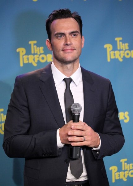 Photo Coverage: Alicia Silverstone, Cheyenne Jackson and Cast of THE PERFORMERS Meets the Press!  Image
