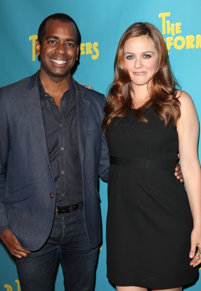 Photo Coverage: Alicia Silverstone, Cheyenne Jackson and Cast of THE PERFORMERS Meets the Press!  Image