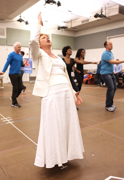 Photo Coverage: In Rehearsal with the Cast of SCANDALOUS! Image
