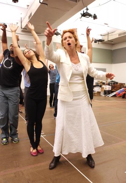 Photo Coverage: In Rehearsal with the Cast of SCANDALOUS! Image