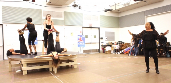 Photo Coverage: In Rehearsal with the Cast of SCANDALOUS! Image