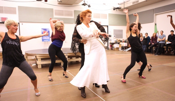 Photo Coverage: In Rehearsal with the Cast of SCANDALOUS! Image