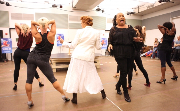 Photo Coverage: In Rehearsal with the Cast of SCANDALOUS! Image