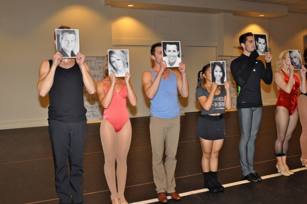 Photo Coverage: Paper Mill Playhouse's A CHORUS LINE Cast Meets the Press! Image