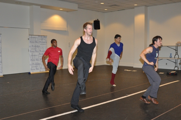 Photo Coverage: Paper Mill Playhouse's A CHORUS LINE Cast Meets the Press! Image