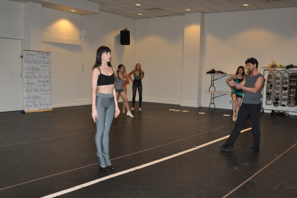 Photo Coverage: Paper Mill Playhouse's A CHORUS LINE Cast Meets the Press! Image