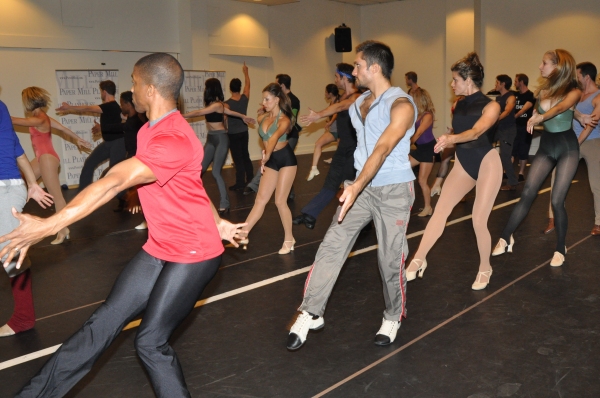 Photo Coverage: Paper Mill Playhouse's A CHORUS LINE Cast Meets the Press! 