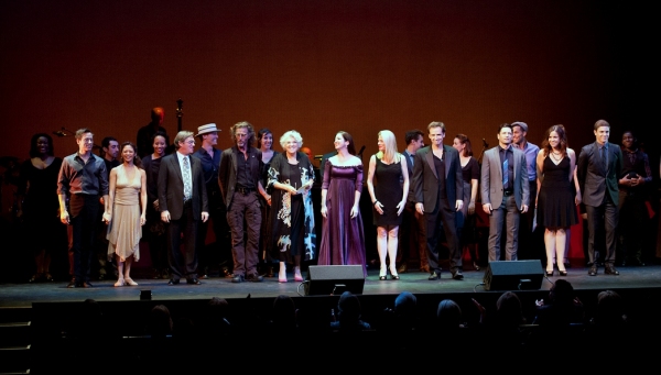 Curtain call with Kurt Froman, Kristine Bendul, Richard Thomas, John Glover, Tyne Dal Photo