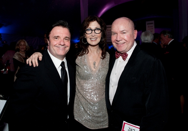  Gala guests Nathan Lane, Joanna Gleason, and Jack OÃ¢â‚¬â„¢Brien Photo