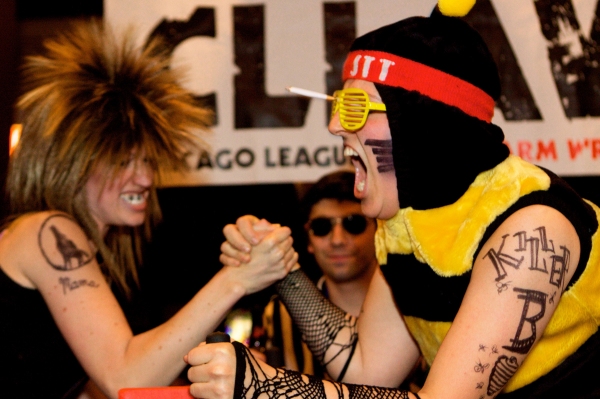 Photo Flash: Chicago League of Lady Arm Wrestlers Hosts CLLAW-O-WEEN, 10/13 