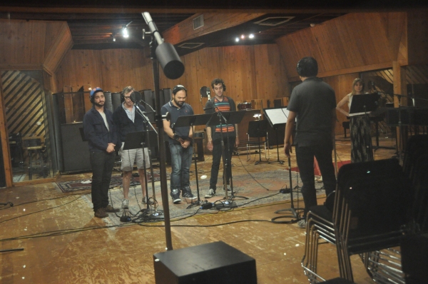 Photo Coverage Exclusive: PETER AND THE STARCATCHER Cast Records 'Carols For A Cure' Image
