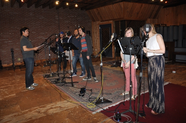 Photo Coverage Exclusive: PETER AND THE STARCATCHER Cast Records 'Carols For A Cure' Image