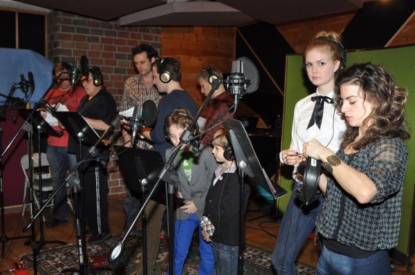 Exclusive Photos: CHAPLIN Cast Records 'Carols For A Cure' Image