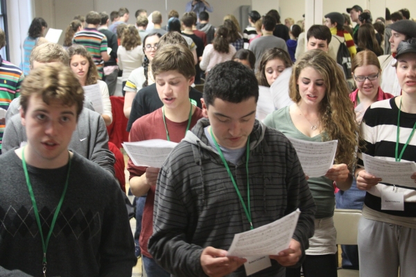 Photo Flash: Cast & Crew of NEWSIES to Work With Students at Broadway Student Summit; Registration Now Open! 