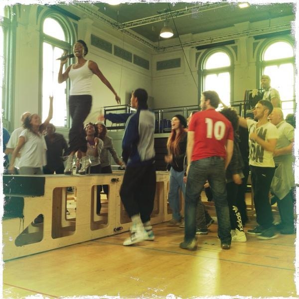 Photo Flash: In Rehearsal with Heather Headley & the Cast of THE BODYGUARD Image