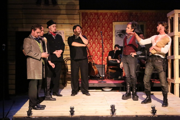 Photo Flash: First Look at John Sparger, Taylor Pietz and More in New Line's BLOODY BLOODY ANDREW JACKSON 
