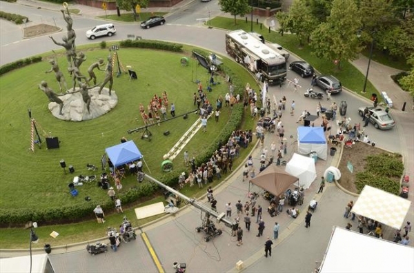 Photo Coverage: Behind the Scenes of NASHVILLE on 10/17 Image