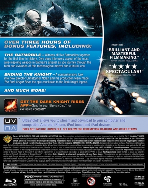 Photo Flash: Artwork and Details Revealed for THE DARK KNIGHT RISES on Blu-ray & DVD! Image