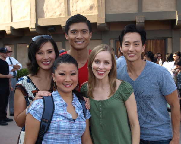 Photo Exclusive: George Takei, Lea Salonga, Telly Leung and the Cast of ALLEGIANCE Meet Their Fans! Image