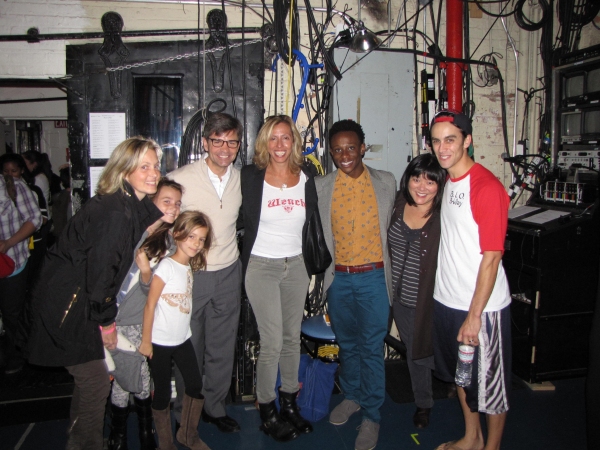 Photo Flash: Ann Harada & George Stephanopoulos Visit BRING IT ON Image