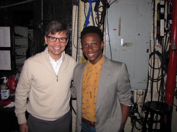 Photo Flash: Ann Harada & George Stephanopoulos Visit BRING IT ON Image