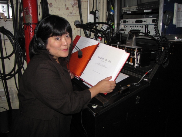 Photo Flash: Ann Harada & George Stephanopoulos Visit BRING IT ON Image
