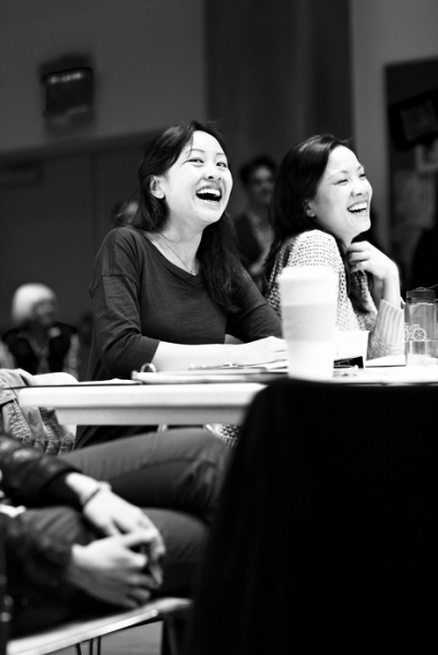 Photo Flash: In Rehearsal with the Cast of GOLDEN CHILD! Image