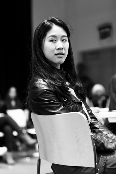 Photo Flash: In Rehearsal with the Cast of GOLDEN CHILD! Image