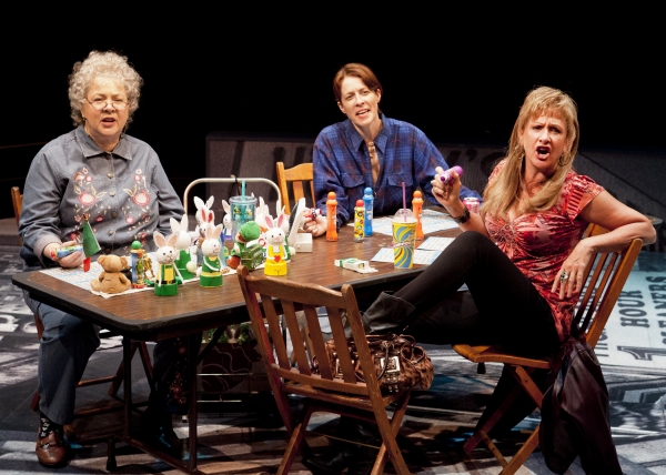 (from left) Robin Pearson Rose as Dottie, Eva Kaminsky as Margaret and Carol Halstead Photo