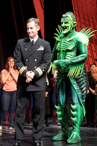 Photo Coverage: SPIDER-MAN Welcomes Crew of USS Michael Murphy Image