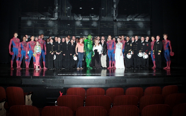Photo Coverage: SPIDER-MAN Welcomes Crew of USS Michael Murphy Image