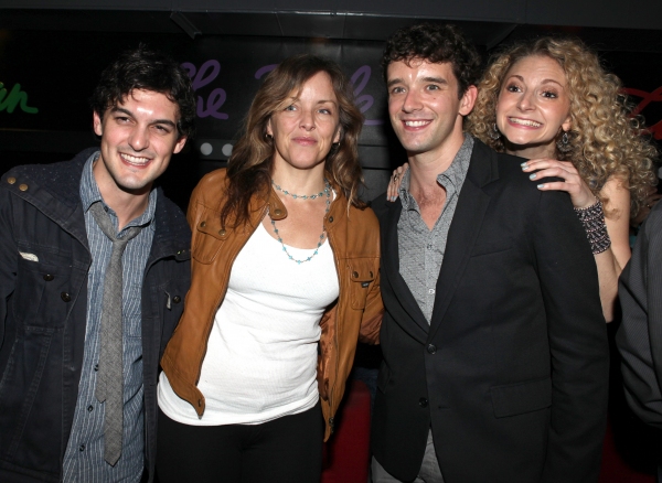 Wesley Taylor, Alice Ripley, Michael Urie and Lauren Molina Photo