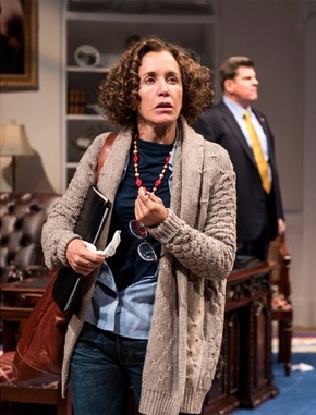 Photo Flash: First Look at Felicity Huffman, Ed Begley, Jr and More in NOVEMBER at the Taper Image