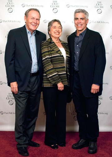 Hal Fuson and wife Pam Fuson with R. Ward Duffy Photo