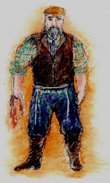 Photo Flash: Westchester Broadway Theatre's FIDDLER ON THE ROOF Costume Sketches 