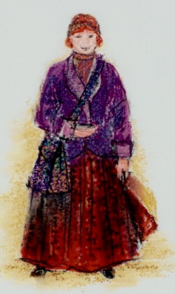 Photo Flash: Westchester Broadway Theatre's FIDDLER ON THE ROOF Costume Sketches Image
