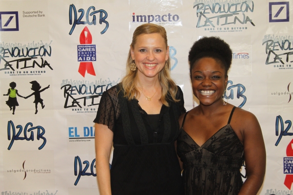  Anika Larsen and Kenita Miller  Photo