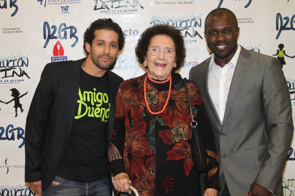  Luis Salgado, Fatima Lugo De Marichal and Joshua Henry  Photo