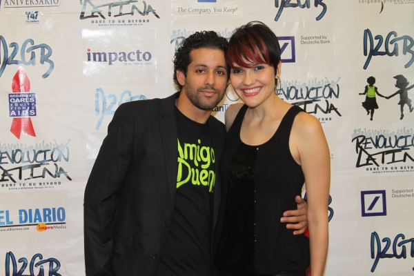 Luis Salgado and Denisse Ambert  Photo