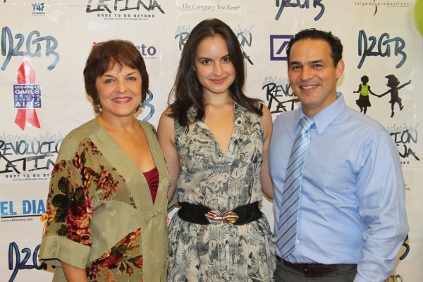 Priscilla Lopez, Gabriela Fanuele and Ruben Flores  Photo