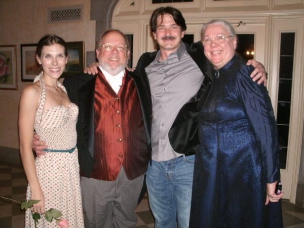 Photo Flash: First Folio Theatre's THE MADNESS OF EDGAR ALLAN POE: A LOVE STORY Opening Night Image