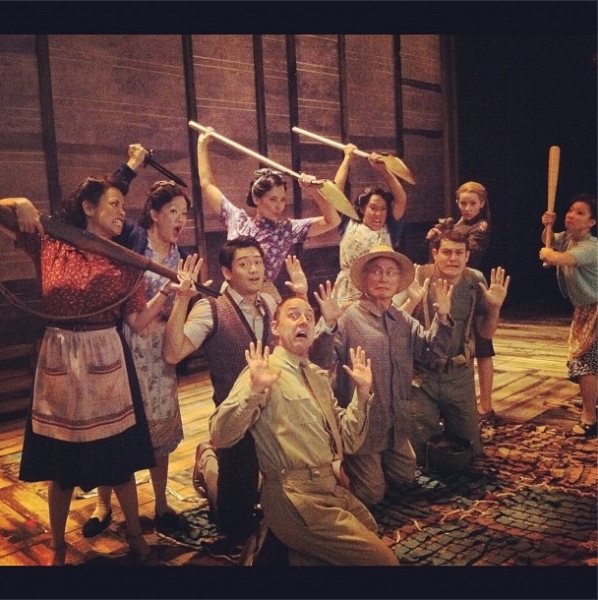 Photo Flash: Saturday Intermission Pics, October 6 - Part 2 - PHANTOM Supports PBS, Hello from Paper Mill's A CHORUS LINE and More!  Image