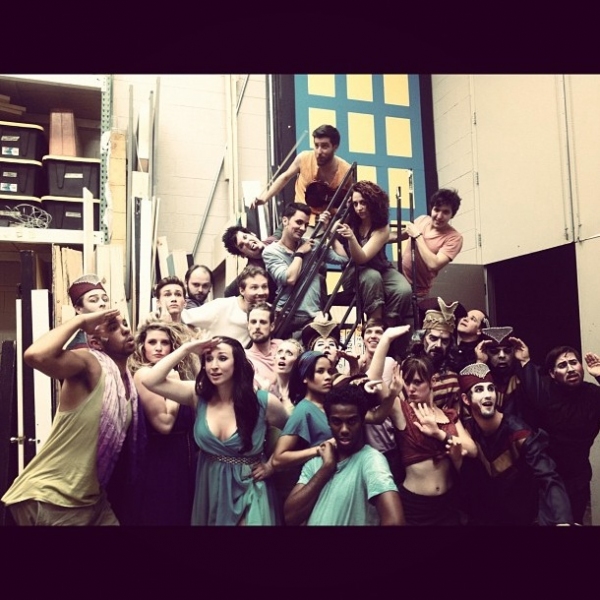 Photo Flash: Saturday Intermission Pics, October 6 - Part 2 - PHANTOM Supports PBS, Hello from Paper Mill's A CHORUS LINE and More!  Image