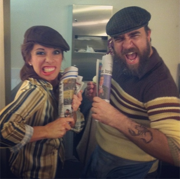 Photo Flash: Saturday Intermission Pics, October 6 - Part 2 - PHANTOM Supports PBS, Hello from Paper Mill's A CHORUS LINE and More!  Image